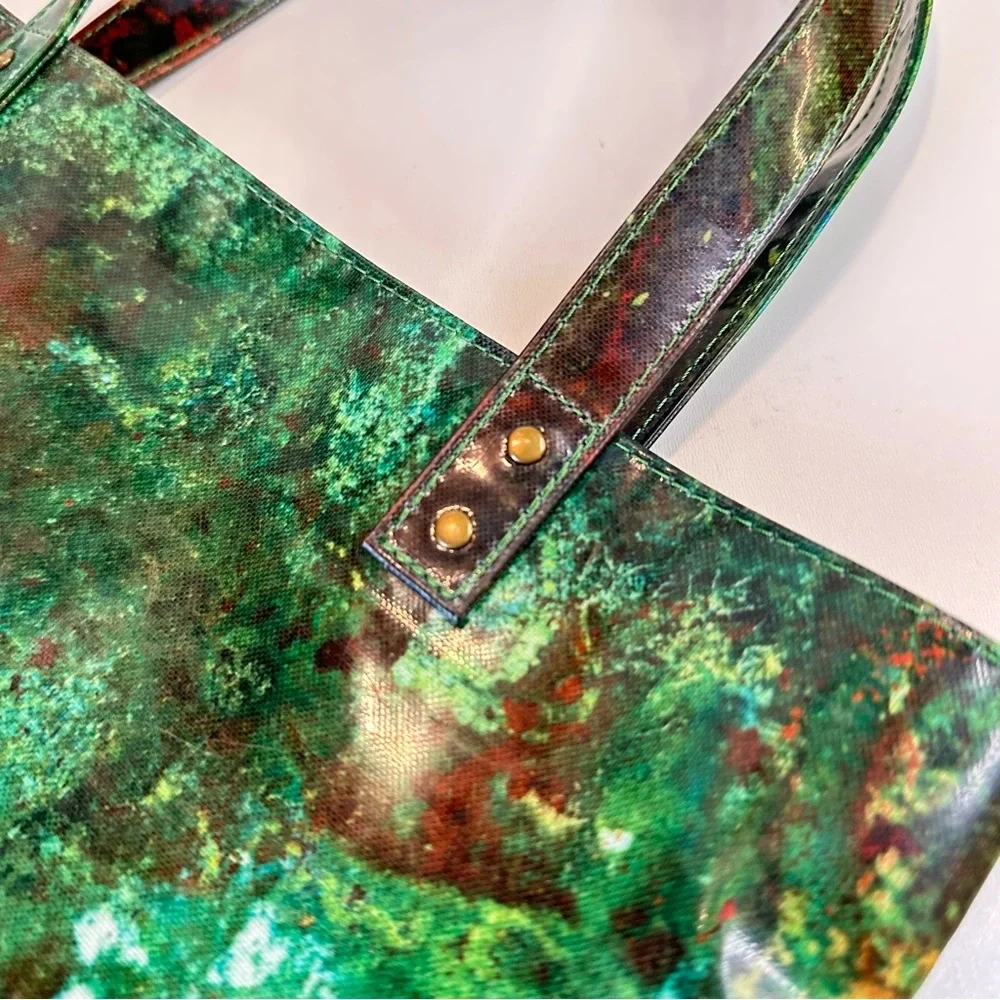 J.P. Gaultier x Kashiyama Acid Print Tote Multicolor Artistic Bag one-of-a-kind